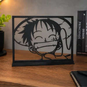 Quadro Decorativo Decoração Anime One Piece Luffy