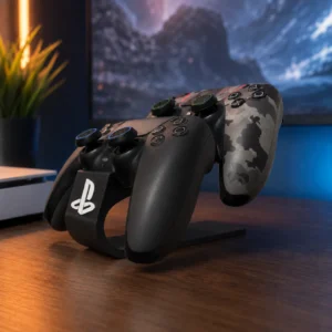 Suporte para Controle de PlayStation com Design Moderno e Prático